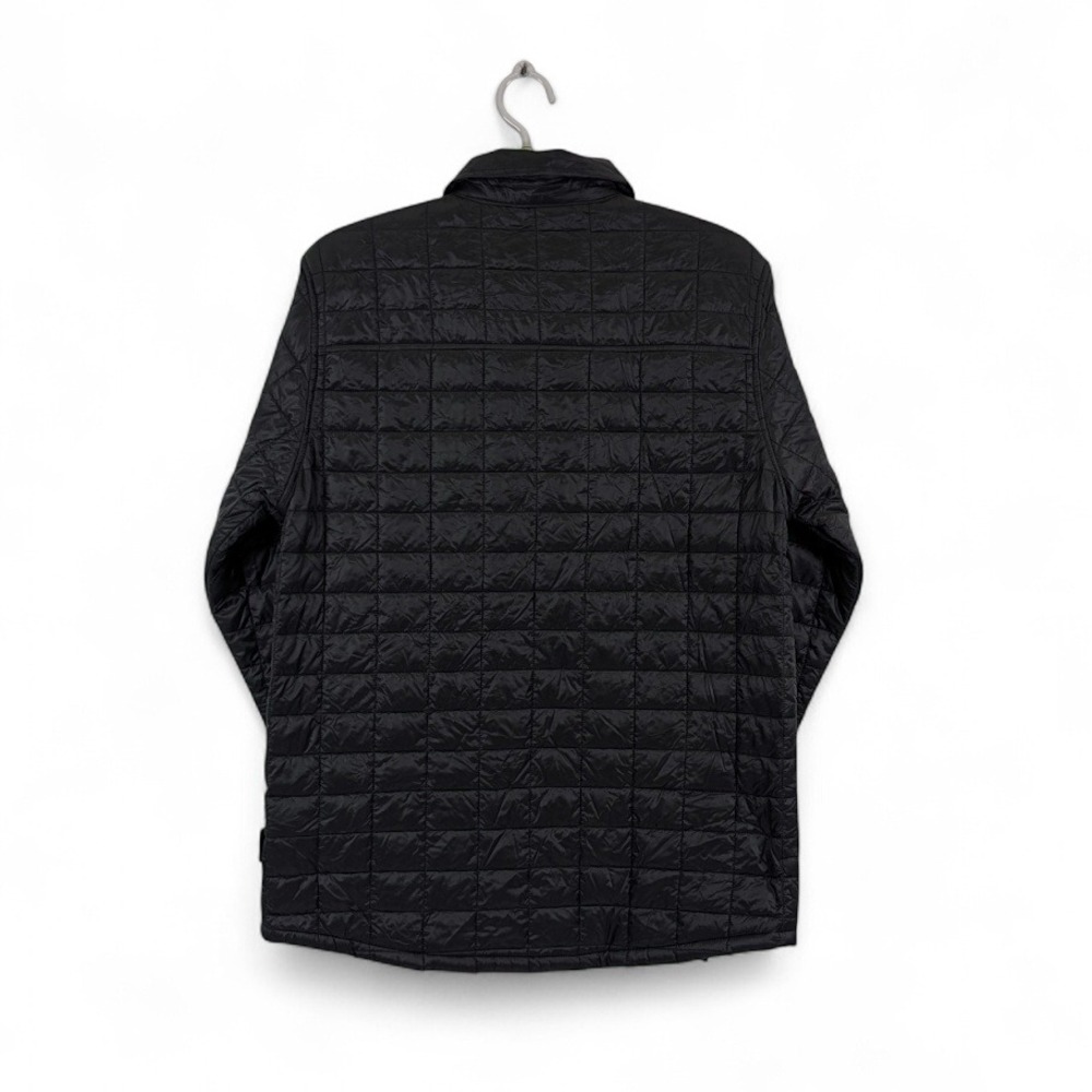 The North Face Thermoball Shirt Jacket Mens Black Logo Quilted Puffer Gorpcore - Picture 5 of 10